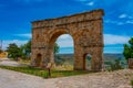 Roman arch in Spanish town Medinaceli