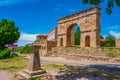 Roman arch in Spanish town Medinaceli