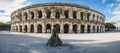 Roman Arena in Arles, France Royalty Free Stock Photo