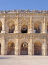 Roman arena in Nimes France Royalty Free Stock Photo