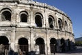 Roman arena of Nimes in Gard, France Royalty Free Stock Photo