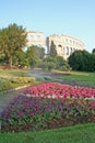 Roman arena in Pula, Croatia