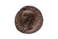 Roman As Coin of Roman Emperor Claudius