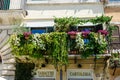 Roman balcony, Italy.