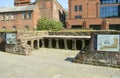 Roman Bath in Chester Royalty Free Stock Photo