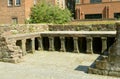 Roman Bath in Chester Royalty Free Stock Photo