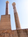 Roman Bath Columns Carthage Tunisia