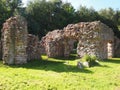 Roman Bath House in Ravenglass, Northern England Royalty Free Stock Photo