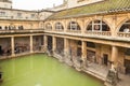 View of Roman Bath in Bath,UK Royalty Free Stock Photo
