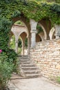 Roman bath in the yard of Balchik palace, Bulgaria