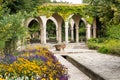 Roman bath in the yard of Balchik palace, Bulgaria