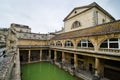 Roman Baths ancient spa, Bath, UK Royalty Free Stock Photo