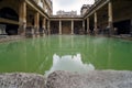 Roman Baths ancient spa, Bath, England Royalty Free Stock Photo