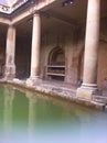 The Roman baths in Bath, England Royalty Free Stock Photo