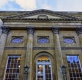 Roman Baths and Grand Pump Room known as Aquae Sulis in Bath, Somerset, UK Royalty Free Stock Photo