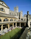 Roman Baths.Bath ,Somerset ,England Uk Royalty Free Stock Photo