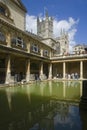 Roman Baths.Bath ,Somerset ,England Uk Royalty Free Stock Photo