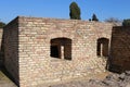 Roman brick oven from the ItÃÂ¡lica ruins Royalty Free Stock Photo