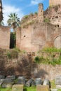 Roman ruins Nymphaeum of Alexander Severus