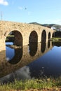 Roman bridge Royalty Free Stock Photo