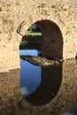 Roman bridge Royalty Free Stock Photo