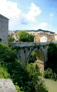 Roman bridge in Ascoli Royalty Free Stock Photo