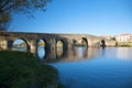 Roman bridge at barco avila Royalty Free Stock Photo