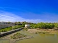 The Roman Bridge of Cordoba, Andalusia, Spain. April 3, 2015