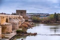 The Roman Bridge and the Calahorra Tower in Cordoba, Spain