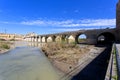 Roman Bridge and Guadalquivir river, Great Mosque, Cordoba, Andalusia, Royalty Free Stock Photo