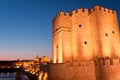 Roman Bridge and Guadalquivir river, Great Mosque, Cordoba, Spain