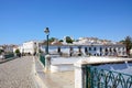 Roman bridge leading to the town, Tavira.