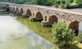 Roman Bridge over the Guadiana River, Spain