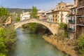 Roman bridge over river Ega in Estella