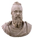 Roman bust of a Dacian tarabostes