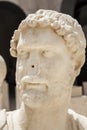 Roman bust of Hadrian with no nose