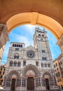 Roman Catholic cathedral di San Lorenzo in Genoa, Liguria, Italy Royalty Free Stock Photo