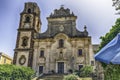 The iconic Cathedral of Saint Bartholomew, Lipari, Aeolian Islands, Italy Royalty Free Stock Photo