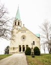 Roman catholic church of saint Stephen king, Nove Sady, Slovakia Royalty Free Stock Photo