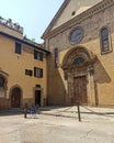 The Roman Catholic Church of San Felice, on the south bank of the Arno River.  Florence, Italy Royalty Free Stock Photo
