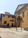 The Roman Catholic Church of San Felice, on the south bank of the Arno River.  Florence, Italy Royalty Free Stock Photo