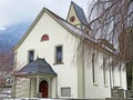 Roman Catholic Church of St. Martin or RÃÂ¶misch-katholische Kirche St. Martin Fli-Kirche, Wessen - Switzerland