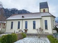 Roman Catholic Church of St. Martin or RÃÂ¶misch-katholische Kirche St. Martin Fli-Kirche, Wessen - Switzerland