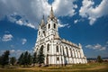 Roman Catholic Church in the village Ditrau, Harghita County Royalty Free Stock Photo