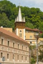 Catholic Church in Baile Herculane, Romania Royalty Free Stock Photo