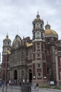 Roman Catholic national shrine in Mexico City, Mexico. Royalty Free Stock Photo