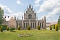 Roman Catholic neo-gothic church dedicated to Our Lady of the Scapular in Imielin Royalty Free Stock Photo