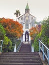 Roman Catholic Oura Church in Nagasaki Royalty Free Stock Photo