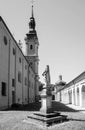 Saint Lipka Catholic sanctuary. Artistic look in black and white
