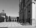 Saint Lipka Catholic sanctuary. Artistic look in black and white